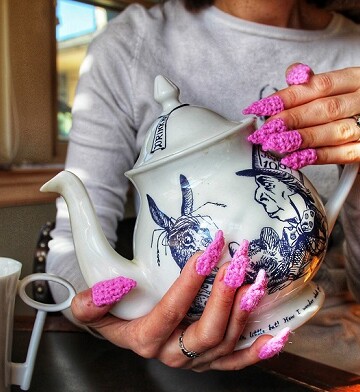 11 Crochet False Nails Ideas and Free Patterns