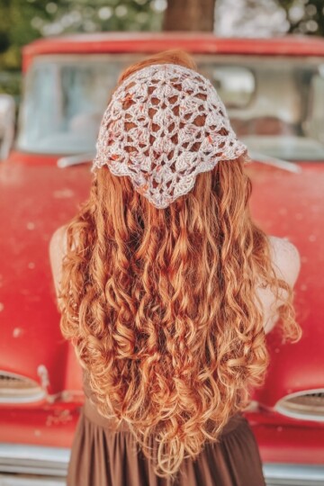 11 Kerchief Free Crochet Patterns