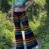 6 Crochet Winter Bell Bottom Pants Free Patterns