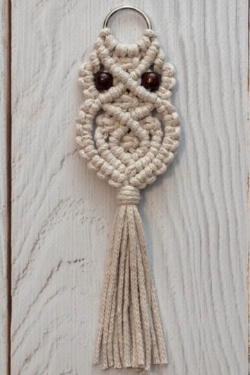 7 Macrame Animal Keychain Free Patterns