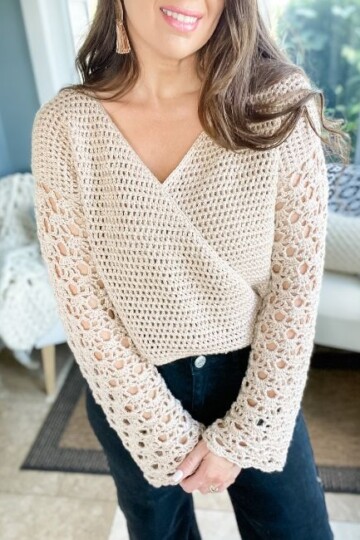 8 Crochet Wrap Cardigan Free Patterns