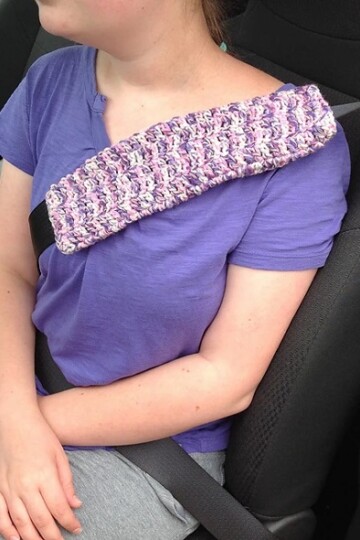 10 Car Seat Belt Free Crochet Patterns