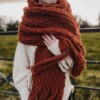 10 Crochet Oversized Scarf Free Patterns