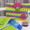 11 Crochet Makeup Organizers Free Patterns