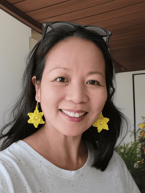 Floral Earrings Free Crochet Patterns 1