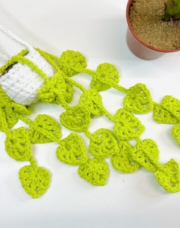 12 Crochet Trailing Succulents Free Patterns