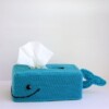 13 Animal Tissue Box Cover Free Crochet Patterns
