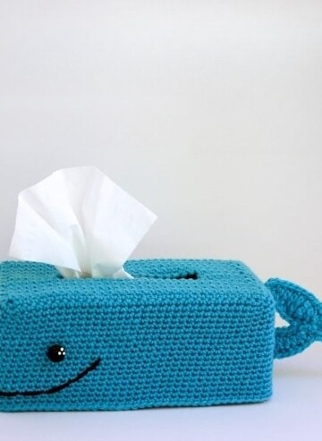 13 Animal Tissue Box Cover Free Crochet Patterns