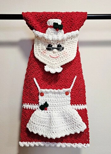 13 Creative Kitchen Towels Free Crochet Patterns