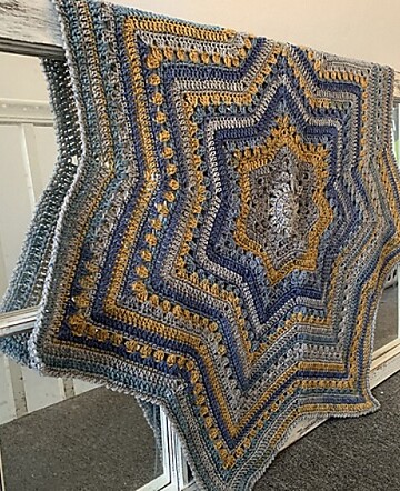 14 Crochet Star Blanket Free Patterns