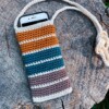 15 Crochet Mobile Phone Bag Free Patterns