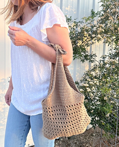 Crochet Grocery Bag Free Patterns 8a
