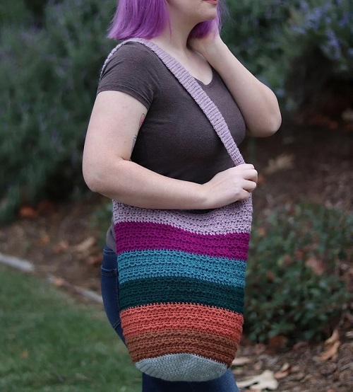 Crochet Grocery Bag Free Patterns 8