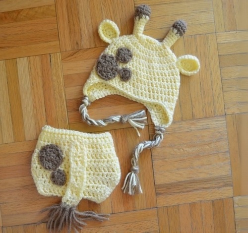 Giraffe Diaper Cover
