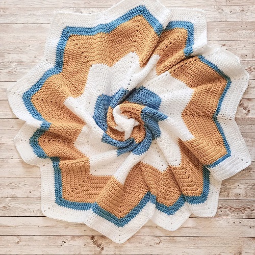 Rising Star Baby Blanket