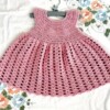 18 Crochet Baby Dress Free Patterns