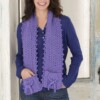19 Pocket Scarf Free Crochet Patterns