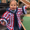5 Crochet Baby Hexagon Cardigan Free Patterns