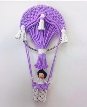 5 Macrame Hot Air Balloon Free Patterns