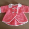 6 Crochet Baby Coat Free Patterns