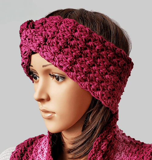 Crochet Winter Headband Free Patterns 2