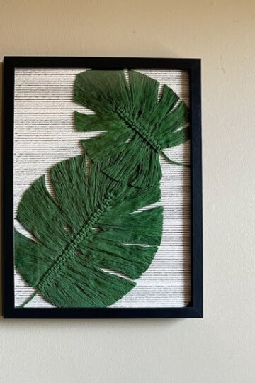 8 Macrame Monstera Leaf Wall Decor Free Patterns