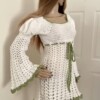 8 Vintage Wedding Dress Free Crochet Patterns