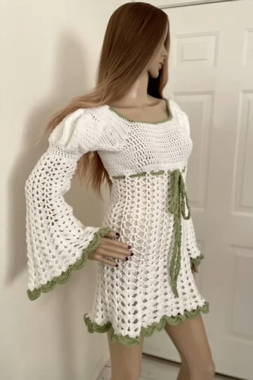 8 Vintage Wedding Dress Free Crochet Patterns