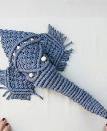 9 Macrame Elephant Wall Hanging Free Patterns