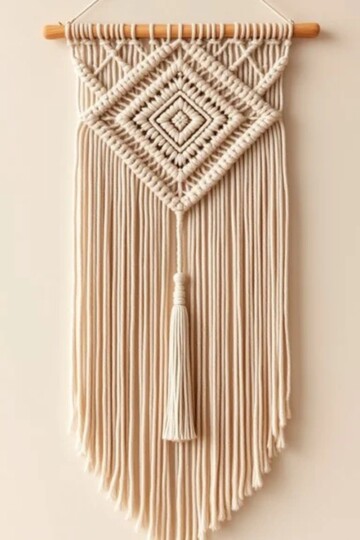 9 Macrame Modern Wall Art Free Patterns