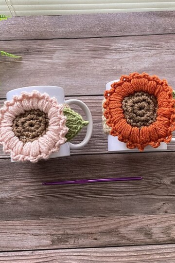 11 Coffee Mug Cover Free Crochet Patterns