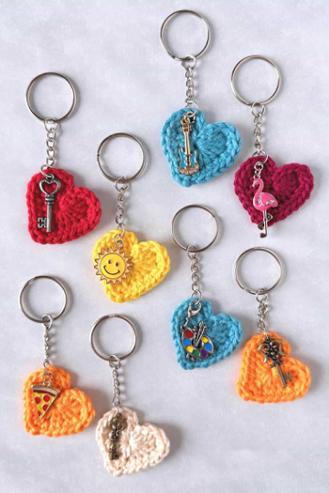 11 Five Minutes Valentine's Day Free Crochet Patterns