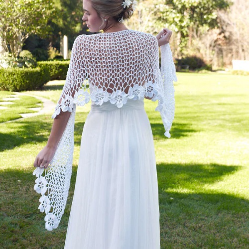 Floral Shawl Crochet Patterns 2