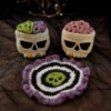14 Crochet Halloween Coaster Free Patterns