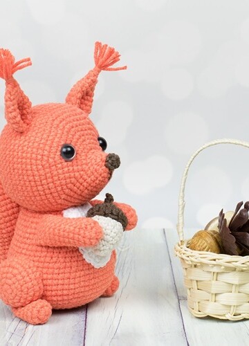 14 Squirrel Free Crochet Patterns
