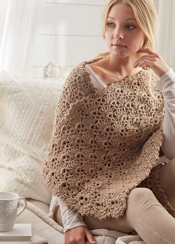 15 Lace Shawl Free Crochet Patterns