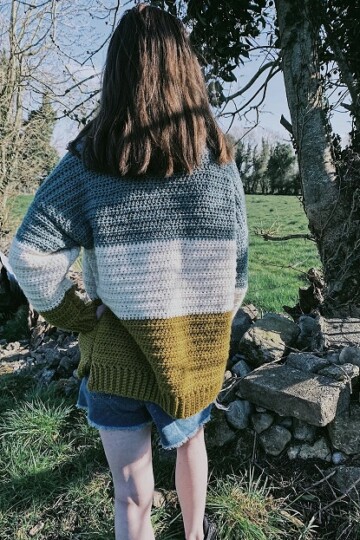 15 Oversized Sweater Free Crochet Patterns