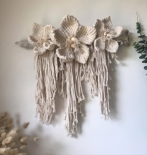 Macrame Flower Wall Hanging Free Patterns