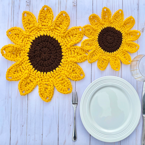 Sunflower placemats