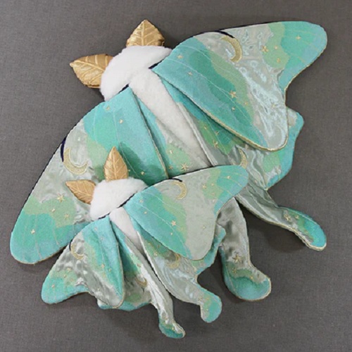 How to Make a 3D Moth or Butterfly (In-the-Hoop)