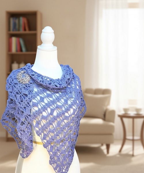 butterfly shawl 3