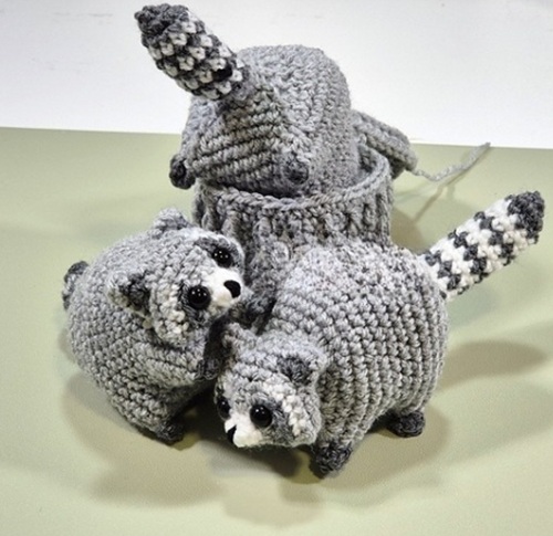 No-Sew Adorable Raccoon