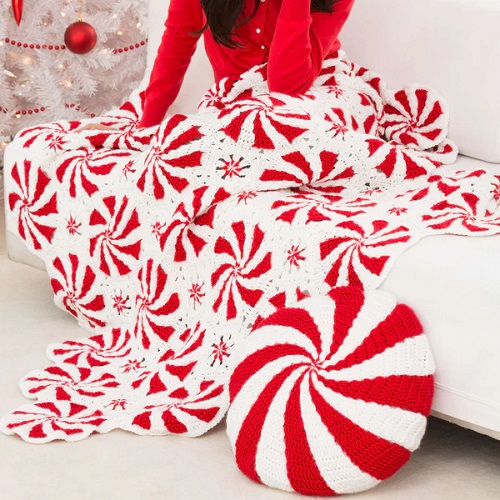 Christmas Blanket Free Crochet Patterns 4
