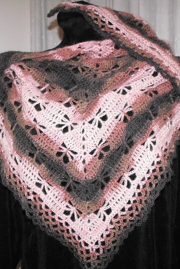 6 Crochet Butterfly Shawl Free Patterns