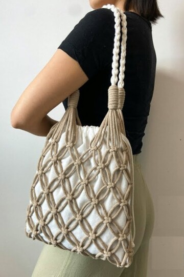 6 Macrame Net Bag Free Patterns