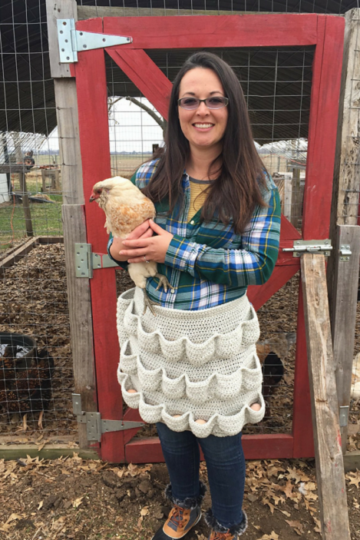 7 Crochet Egg Gathering Apron Patterns
