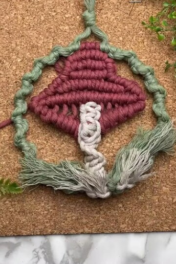 7 Macrame Mushroom Wall Hanging Free Patterns