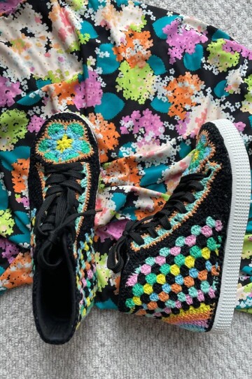 8 Crochet Trainers Free Patterns