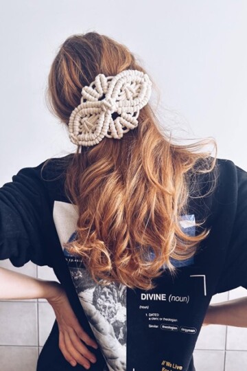 8 Macrame Hair Accessories Free Patterns