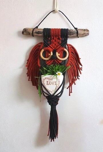 8 Macrame Owl Plant Holder Free Patterns